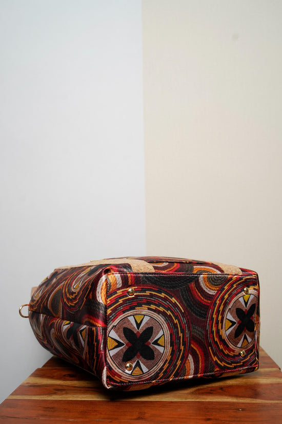 Boss Tote Tribal Rust