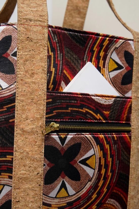 Boss Tote Tribal Rust
