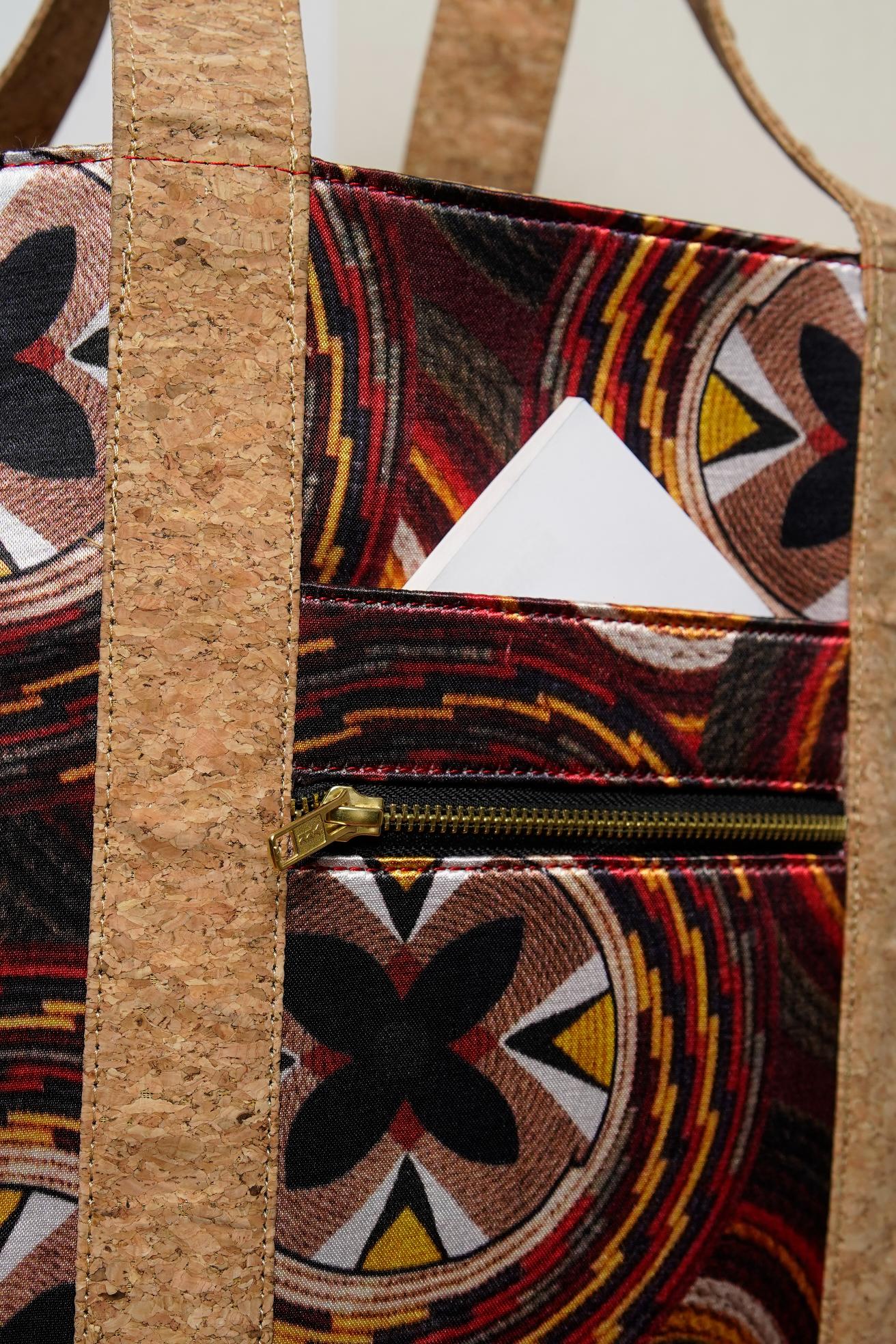 Boss Tote Tribal Rust