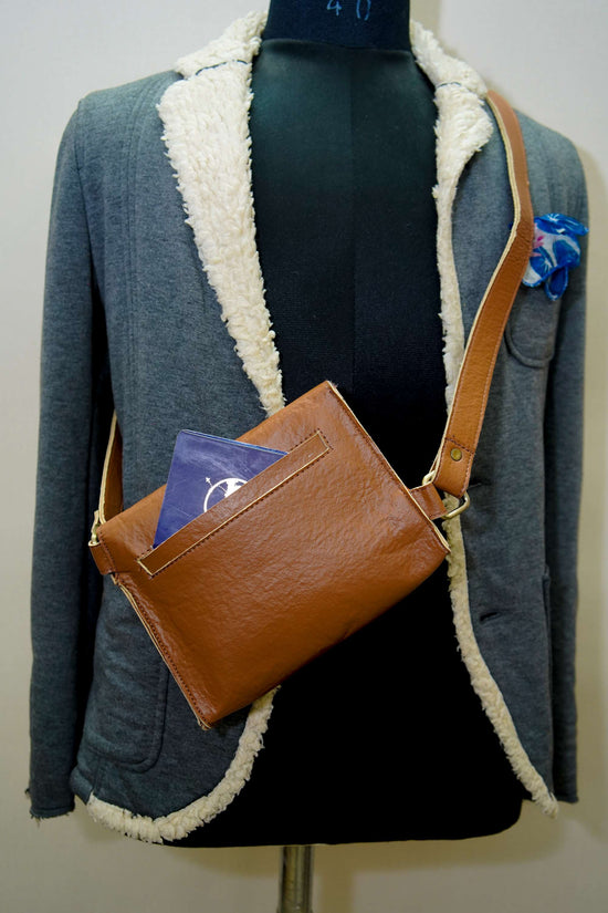 Camel Tan Vegan Leather