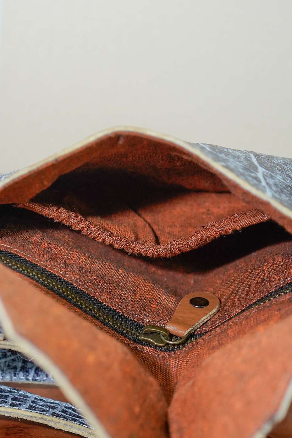 Camel Tan Vegan Leather